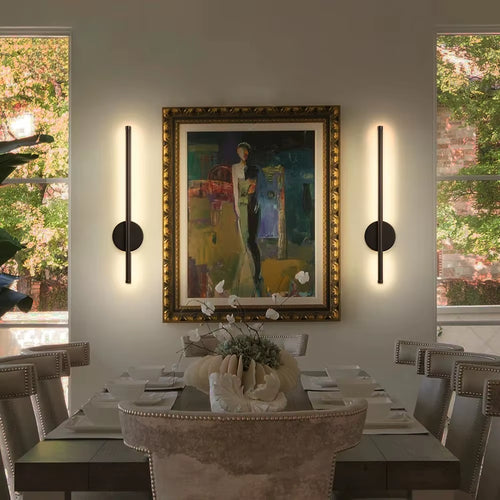 Magnetic Rechargeable 50 Wall Lamp Black Gold for Living Room Bedroom Hallway Study Stairwell Cloakroom LED Lighting Wiring Free