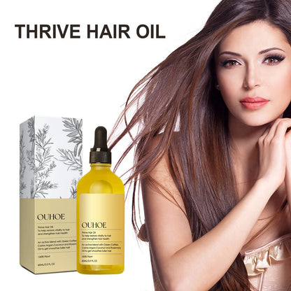 Rosemary Essential Oil Repair Damaged Hair Smoothing Treatment anti Baldness Scalp Nourishing Hair Growth Oil for Man and Women